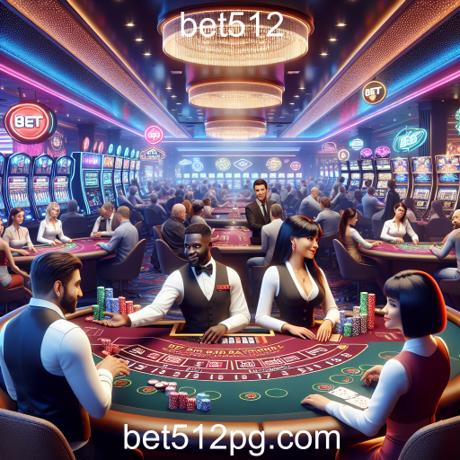 Experiência Imersiva com Jogos Ao Vivo na Bet512